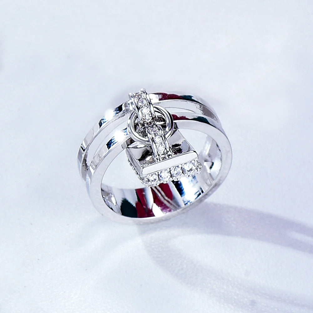 Luxury Geometric Square Bridal Wedding Jewelry Sets