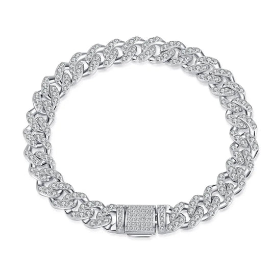 Platinum PT950 bracelets Moissanite Diamond