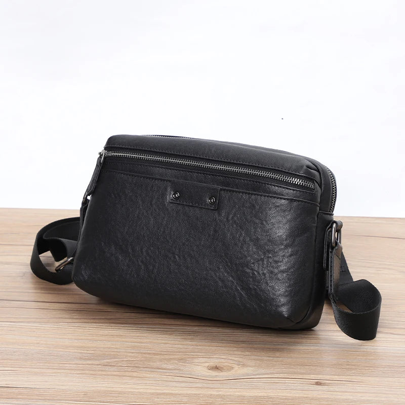 Men's Genuine Leather Messenger Bag Top Quality Men Bags