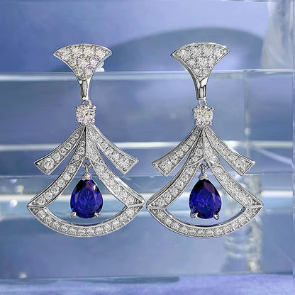 Moissanite Luxury Drop Earrings