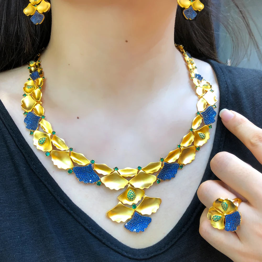 Luxury Wedding Party Bridal Jewelry Sets Best Gorgeous Gift