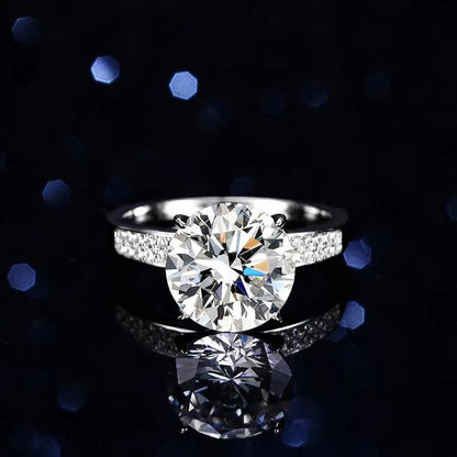 5ct Moissanite Engagement Ring