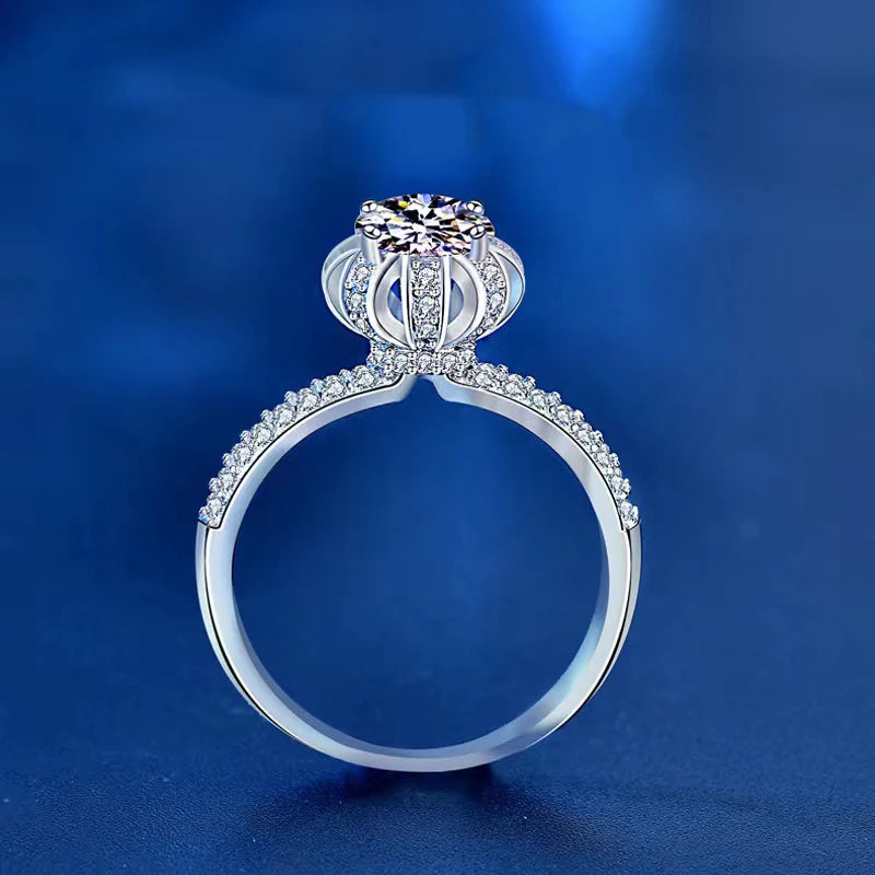 1ct Moissanite Diamond Wedding Rings