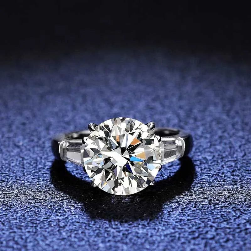 5ct Moissanite Engagement Ring