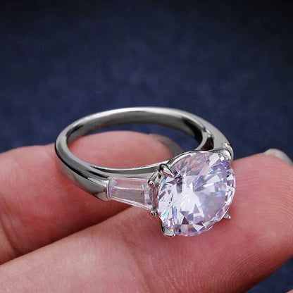 5ct Moissanite Engagement Ring