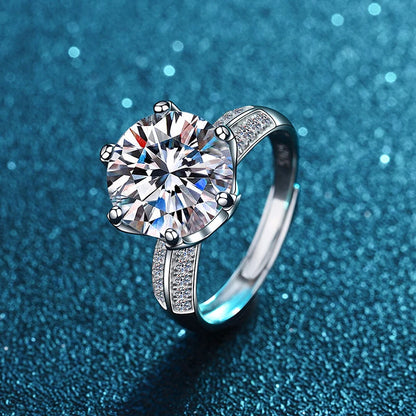 5 Carat Moissanite Ring Engagement Ring