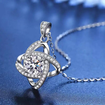 1 Carat Moissanite Necklace