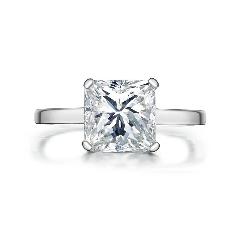 3 Carats Moissanite Engagement Rings