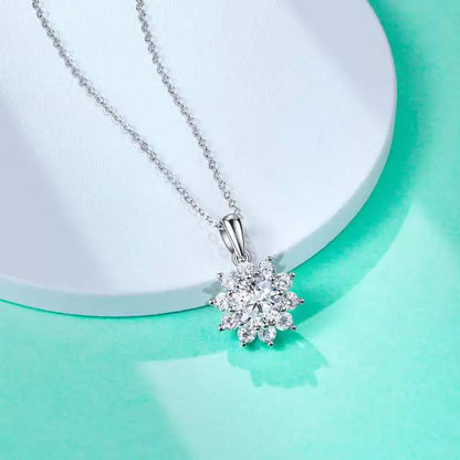 1 Carat Moissanite Necklace