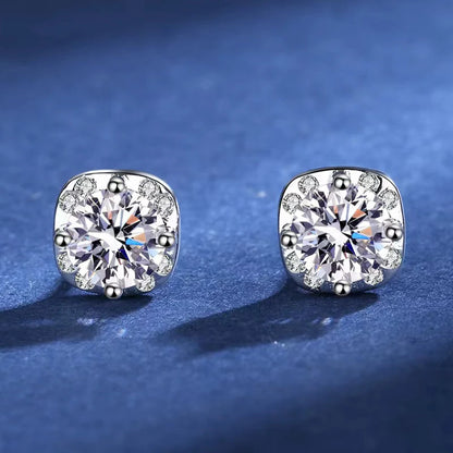 Moissanite Stud Earrings