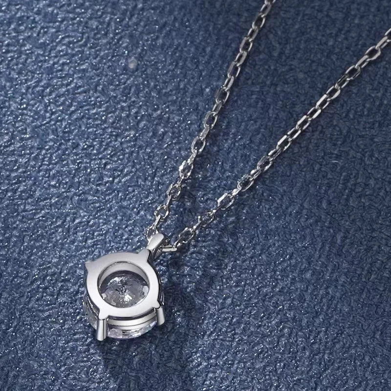 1 Carat Moissanite Necklace