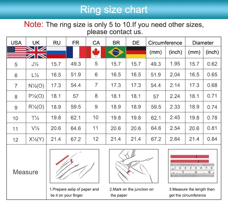 Moissanite D Color Ring For Women 925 Sterling Silver Gold Plated 1ct 2ct 3ct