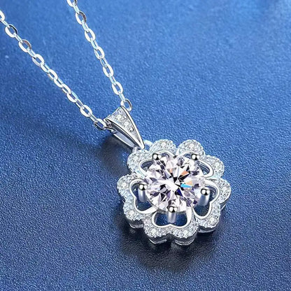 1 Carat Moissanite Necklace