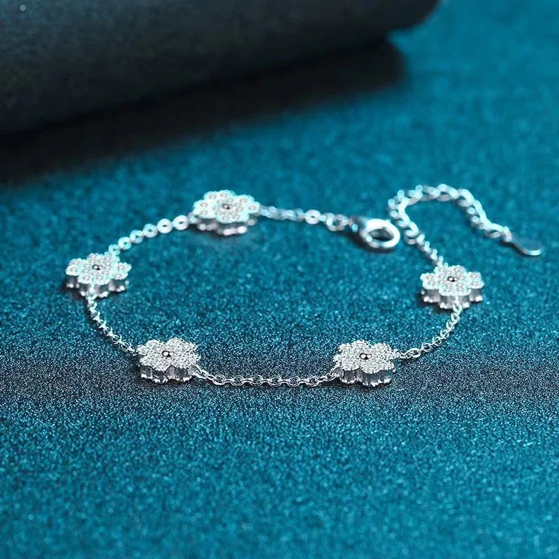 0.64ct Moissanite Diamond Bracelet