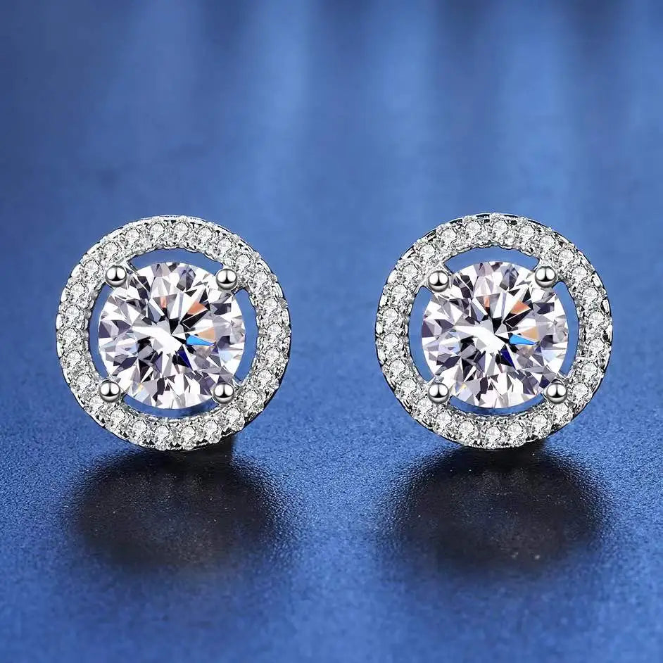 0.5ct Moissanite Stud Earrings