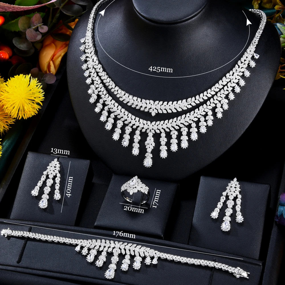 Big Statement African Dubai Bridal  Jewelry set