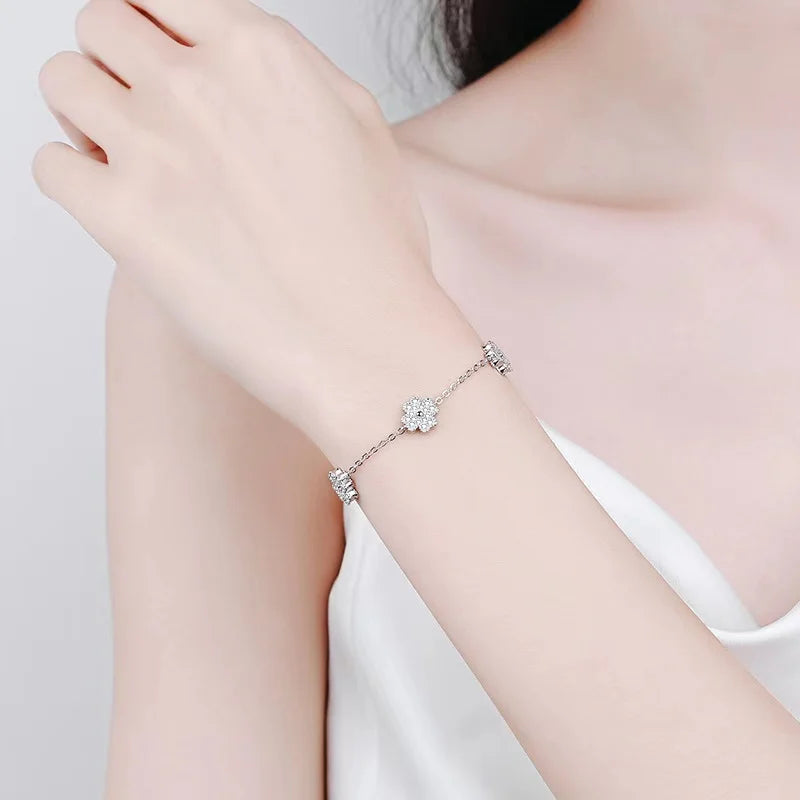 0.64ct Moissanite Diamond Bracelet