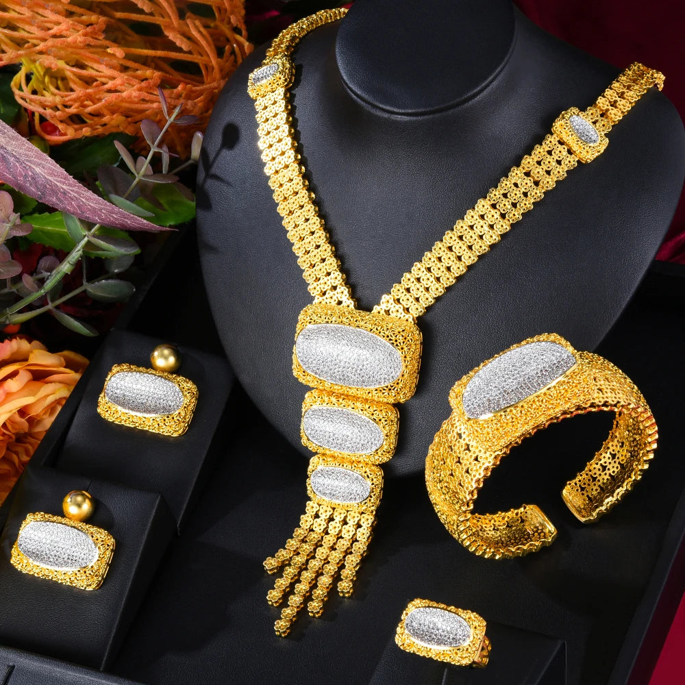 Luxury Bridal Wedding Dubai jewelry Sets
