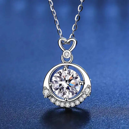 1ct Moissanite Necklace