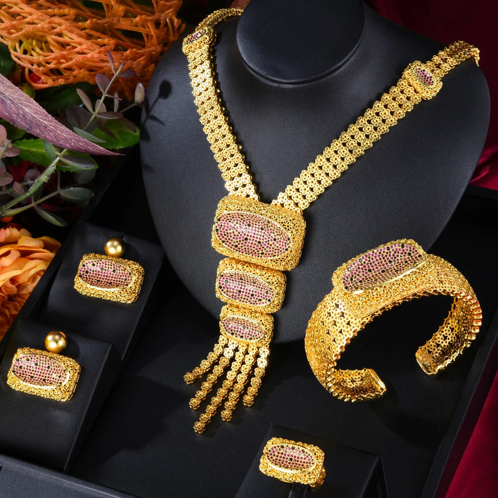 Luxury Bridal Wedding Dubai jewelry Sets