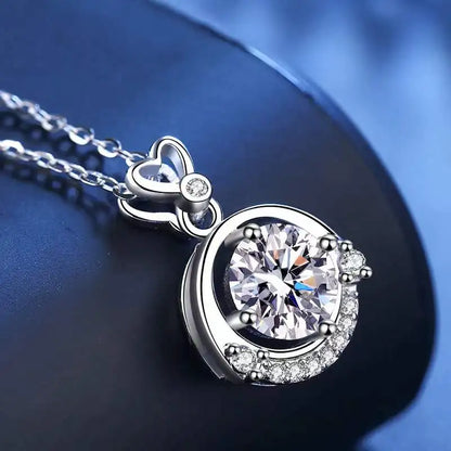 1ct Moissanite Necklace