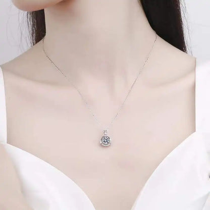 1ct Moissanite Necklace