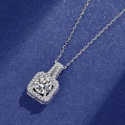 1ct Moissanite Necklace