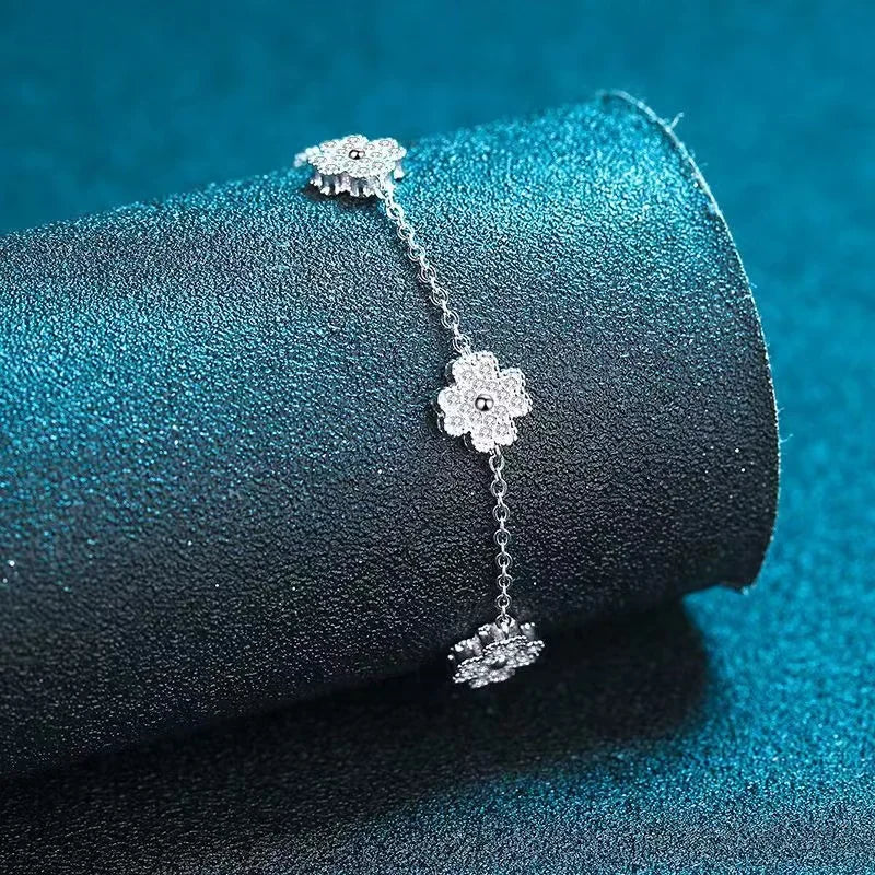 0.64ct Moissanite Diamond Bracelet