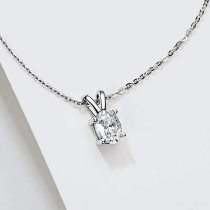 1 Carat Moissanite Necklace