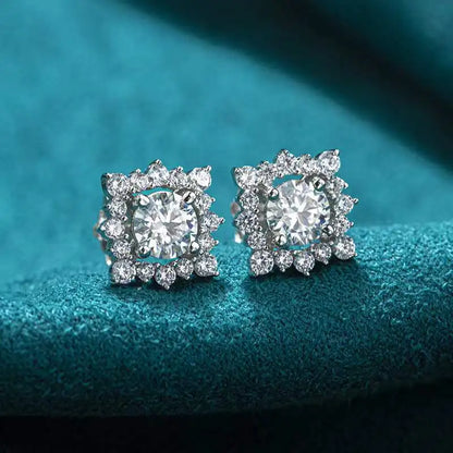 0.5 Carat Moissanite Earrings