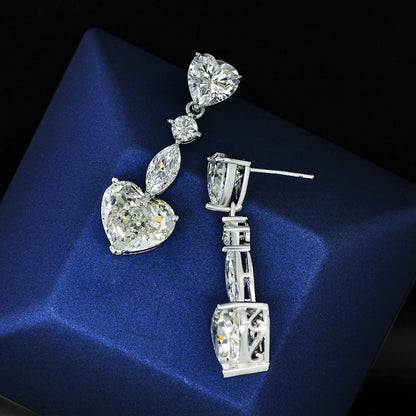 Drop Earrings Moissanite