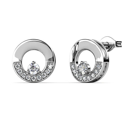 Moissanite Diamond Ear Studs