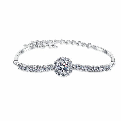 2.4ct D color Moissanite Bracelets