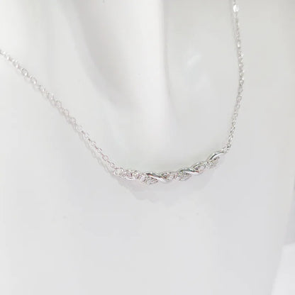 Moissanite Diamond Necklace