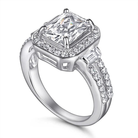 3 Carat Moissanite Rings