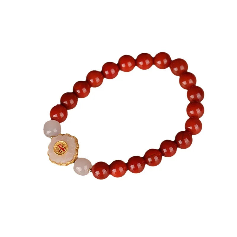 Red Agate Bracelets