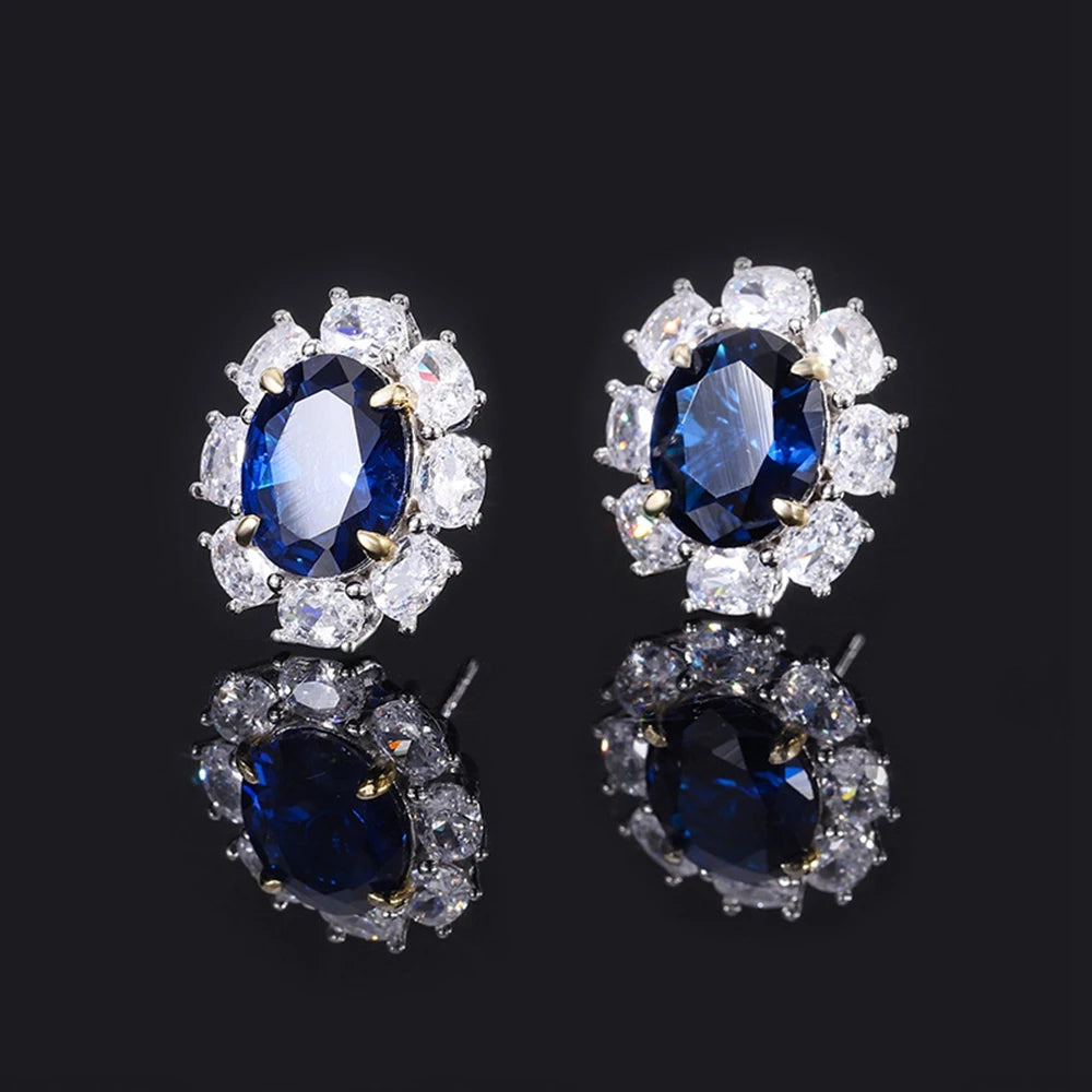 Stud Earrings Moissanite