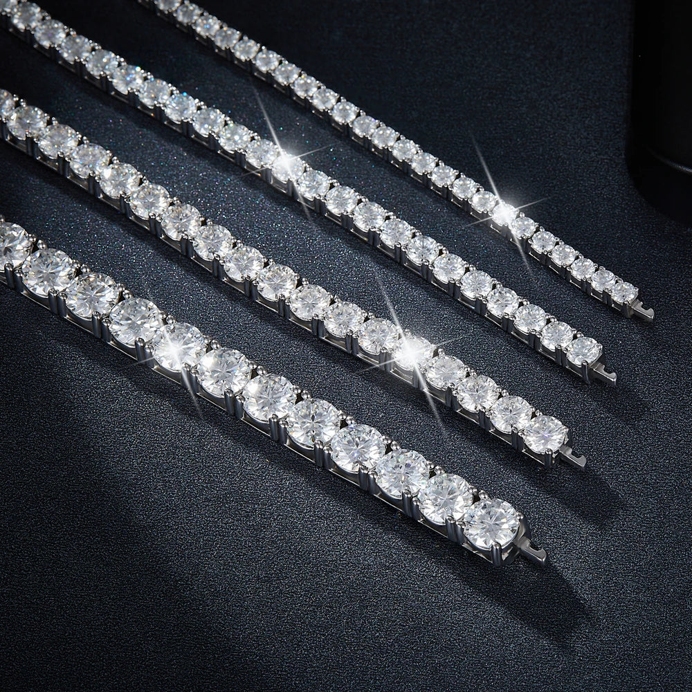 Moissanite Diamond Tennis Bracelet