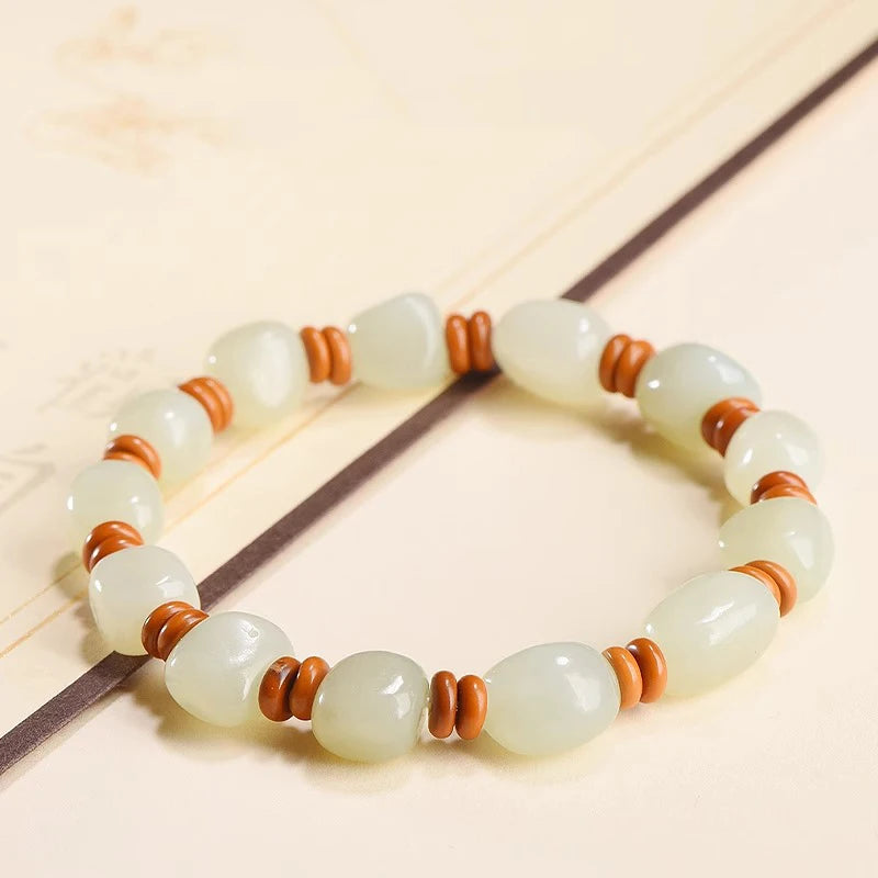 Natural Hetian Jade Bracelets