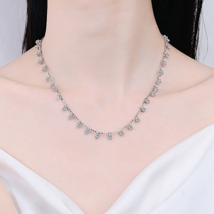 Moissanite Pendant Necklace