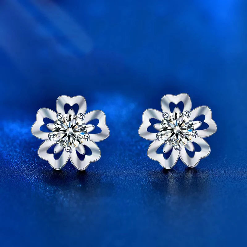 0.5ct  Moissanite Stud Earrings