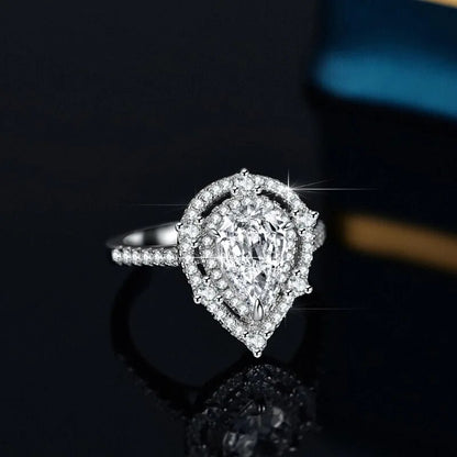 4 Carat Moissanite Engagement Rings