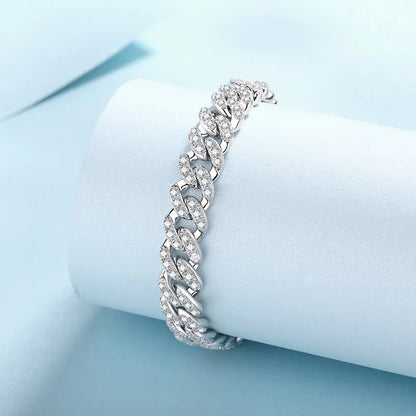 Platinum PT950 bracelets Moissanite Diamond