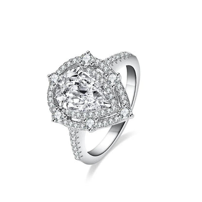 4 Carat Moissanite Engagement Rings