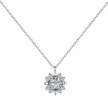 Moissanite Pendant Necklace