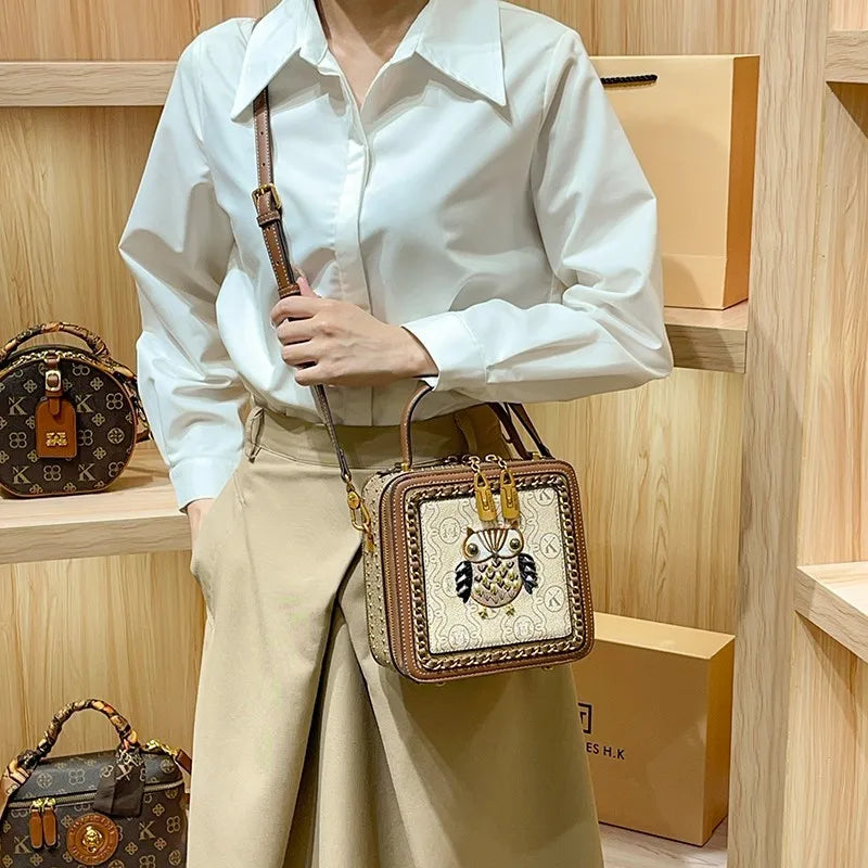 Fashionable and simple designer handbag crossbody