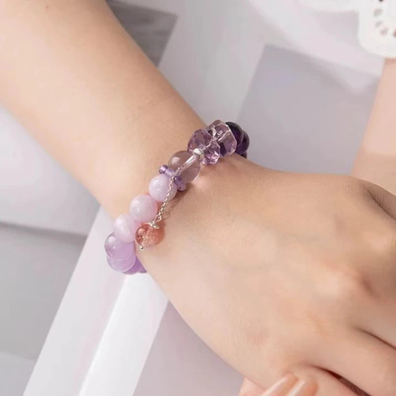 Purple Amethyst Bracelet
