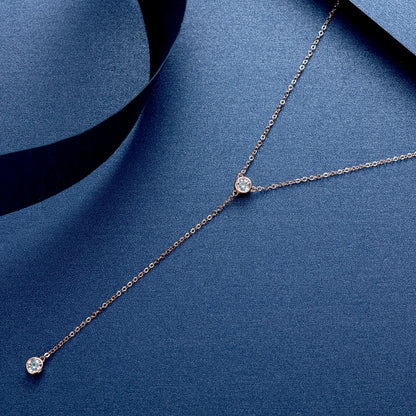 Moissanite Diamond Necklace