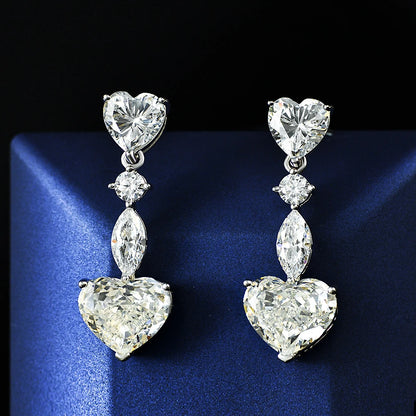 Drop Earrings Moissanite