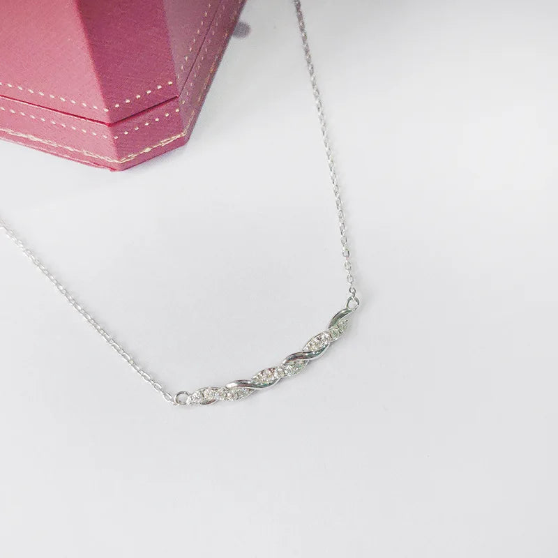 Moissanite Diamond Necklace